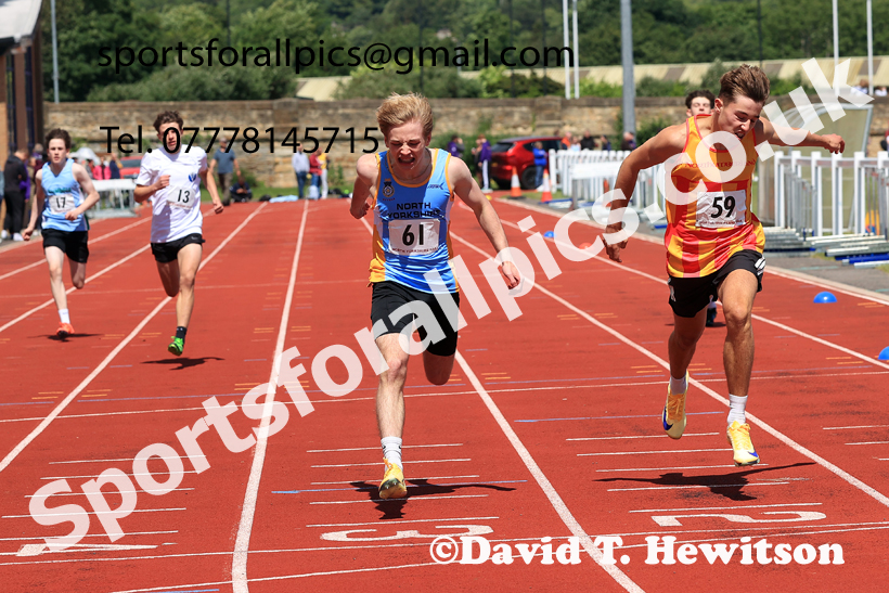 Sprints, 2026 Northern Schools Inter Counties, Wentworth, Hexham. Photo: David T. Hewitson/Sports for All Pics